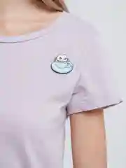 Деревянный значок "Кот"