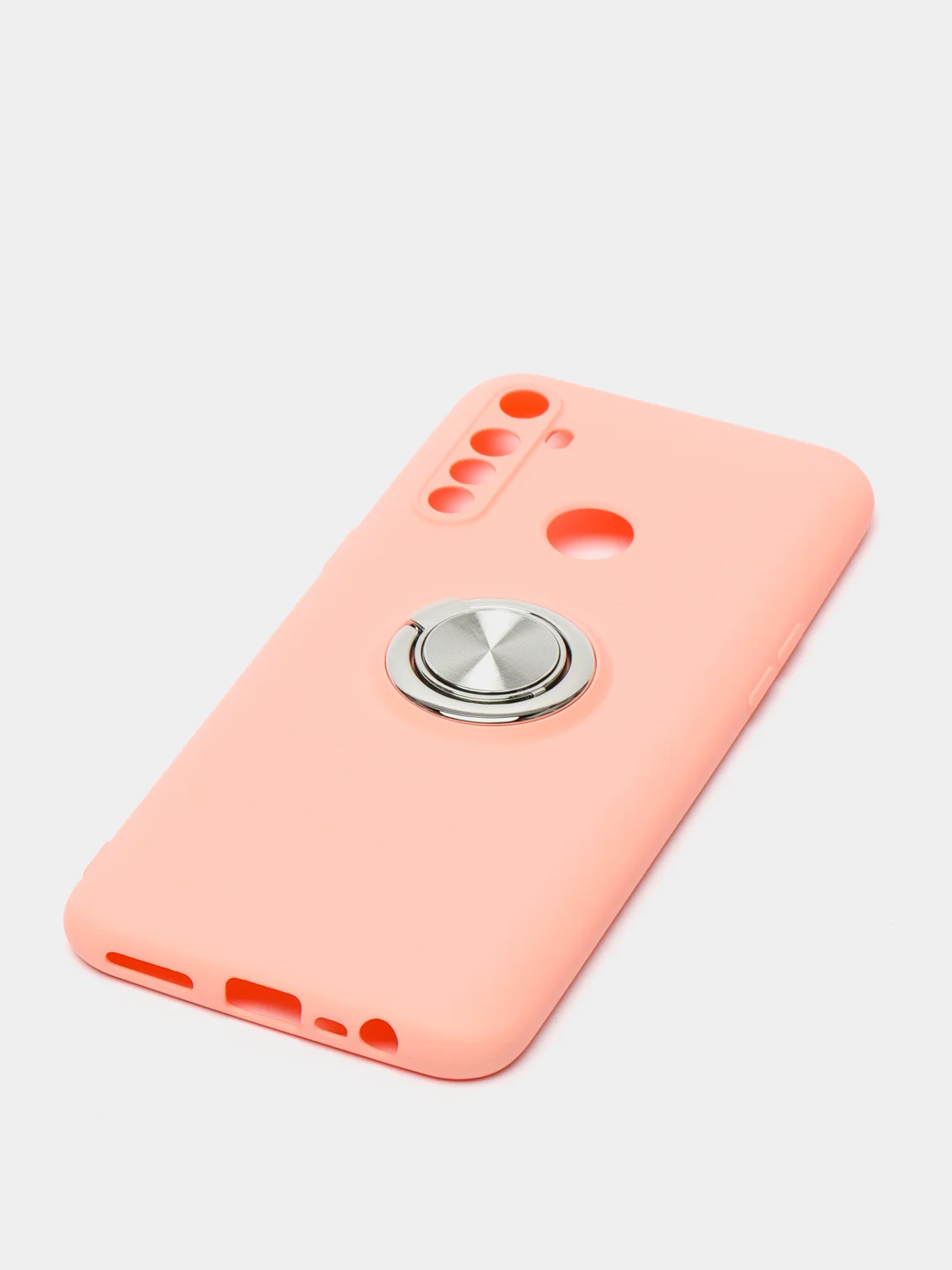 Конфетный чехол Realme C3 / 5 / 6i  Реалми С3 / 5 / 6ай силиконовый с кольцом держателем