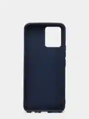 Темно-синий чехол Realme 8 / 8 Pro, силиконовый матовый, soft touch