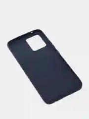 Темно-синий чехол Realme 8 / 8 Pro, силиконовый матовый, soft touch