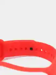 Красный ремешок силиконовый для Xiaomi Mi Band 3, Mi Band 4 (Ми Банд 3, 4), рифленый