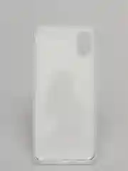 Кремовый чехол для Samsung Galaxy A03 Core (Самсунг Галакси А03 Кор), силиконовый, с рисунком