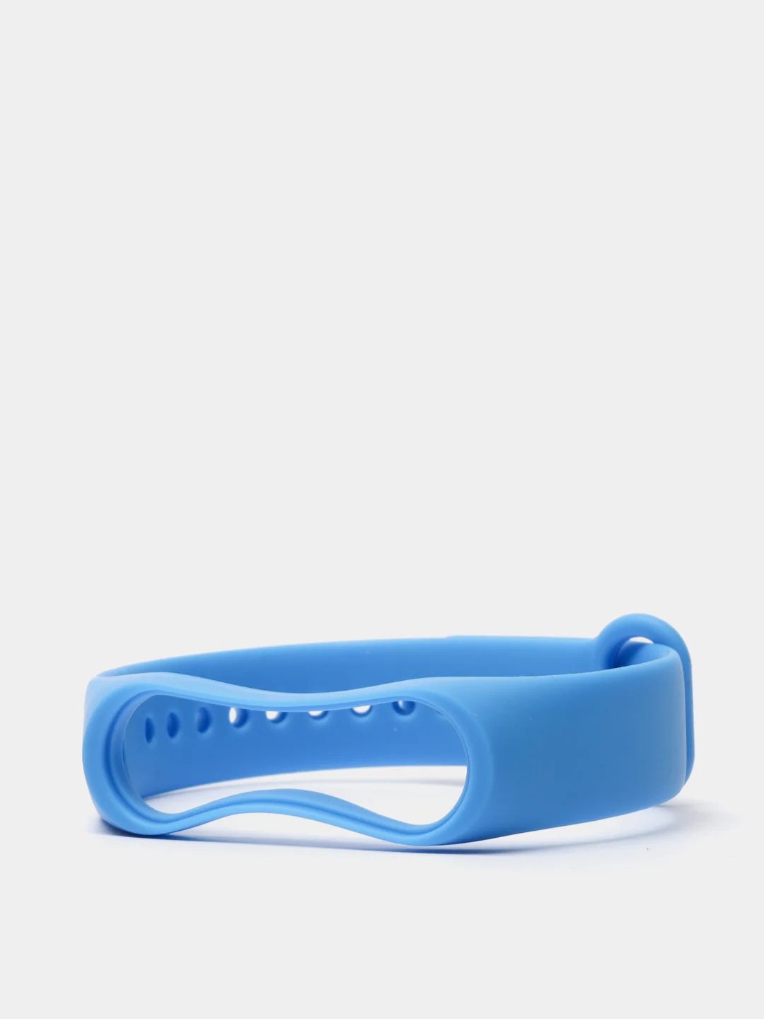 Голубой ремешок для Mi Band 4, Mi Band 3, силиконовый