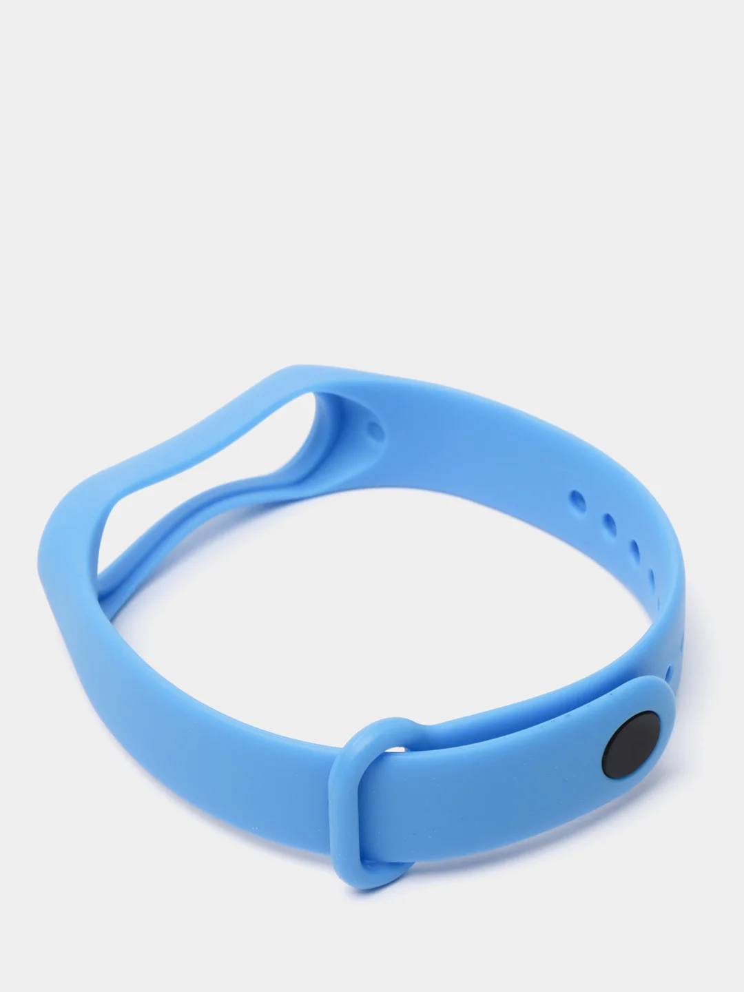 Голубой ремешок для Mi Band 4, Mi Band 3, силиконовый