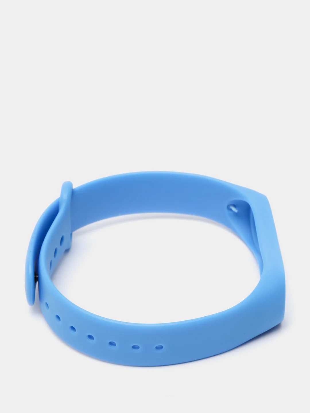 Голубой ремешок для Mi Band 4, Mi Band 3, силиконовый