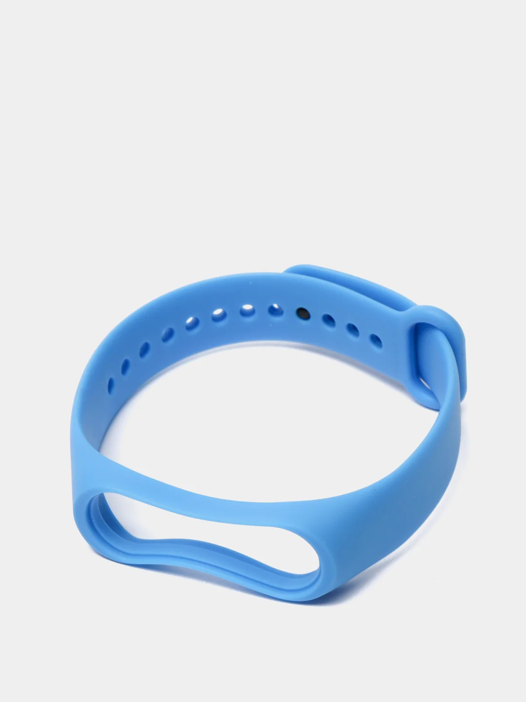 Голубой ремешок для Mi Band 4, Mi Band 3, силиконовый