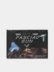 Серебряный массажер-пистолет для тела  Fascial Gun,перкуссионный ударный