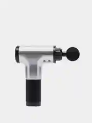 Серебряный массажер-пистолет для тела  Fascial Gun,перкуссионный ударный
