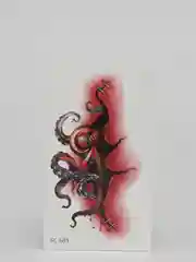 Серый временные татуировки на Halloween