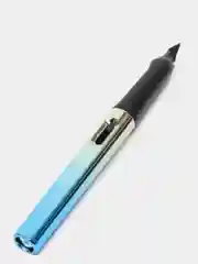 Голубой перьевая ручка