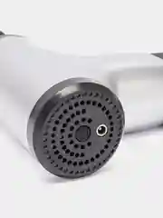 Серебряный массажер-пистолет для тела  Fascial Gun,перкуссионный ударный