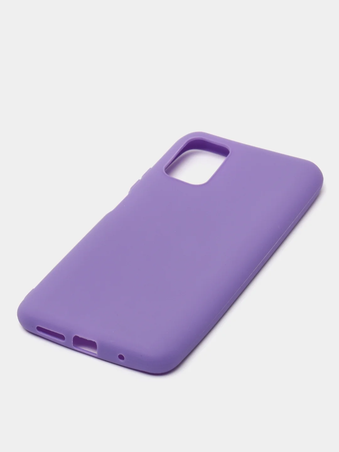 Лавандовый чехол Xiaomi Poco M3 (Сяоми Поко М3), силиконовый, матовый, цветной