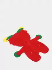 Белый бизиборд из фетра