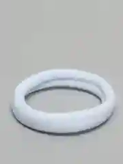 Белый резинка для волос