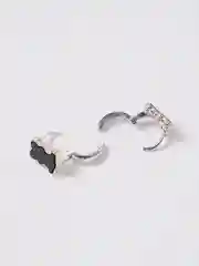 Серебряный серьги