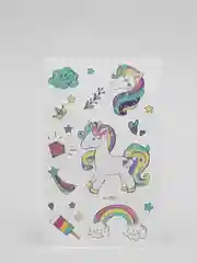 Конфетный татуировки "Единороги, мультяшные животные", 12*7,5 см