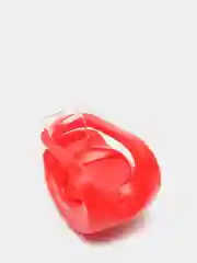 Красный фонарь велосипедный