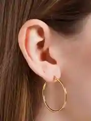 Золотой серьги