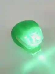 Зеленый фонарь велосипедный