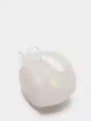Белый фонарь велосипедный