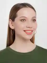 Золотистый хаки серьги