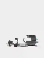 Шлейф iPhone 5 с разъемом для зарядки и аудио, микрофоном, кнопкой home и антенной, белый