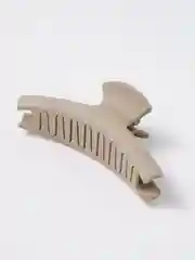 Бежевый крабик для волос