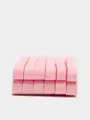 Спонж для умывания, косметический, 12 штук, розовый, Beauty Shine