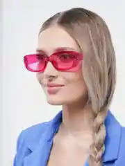 Фуксия прямоугольные солнцезащитные очки
