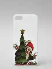 Зеленый чехол iPhone 11, 12/ 12 Pro 6.1 mini, 7/ 8/ SE 2020, 5/ 5s /se 2016 с новогодним рисунком