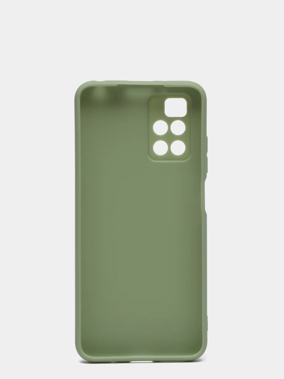 Оливковый чехол для Xiaomi Redmi 10 силиконовый