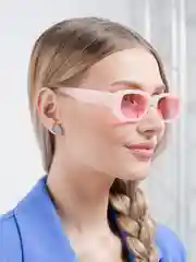 Конфетный прямоугольные солнцезащитные очки