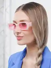 Конфетный прямоугольные солнцезащитные очки