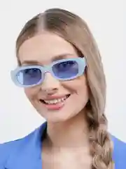 Ледяной прямоугольные солнцезащитные очки