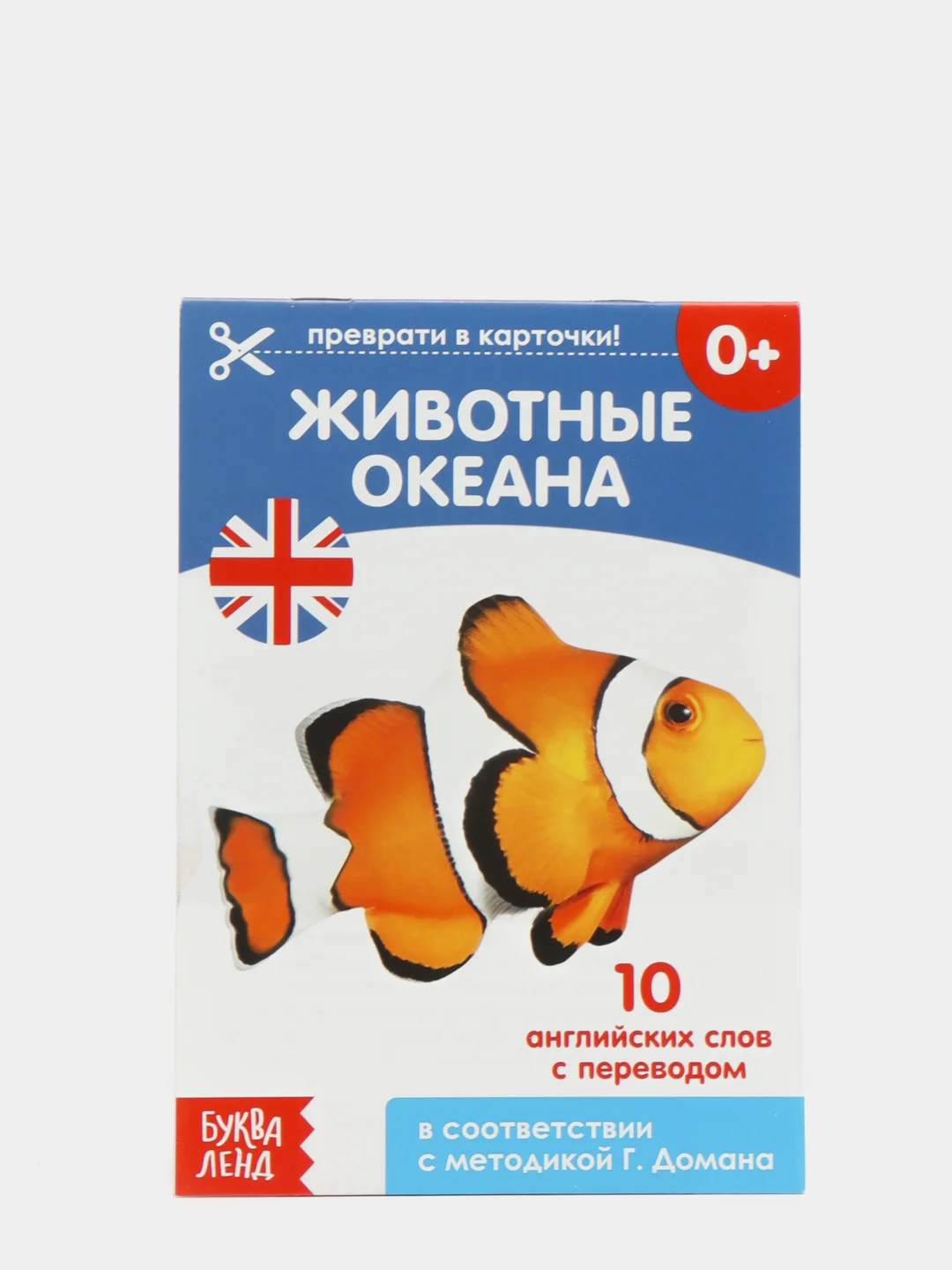 Зеленый книги-карточки Домана на английском языке
