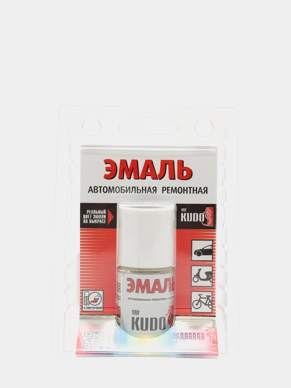 СНЕЖНАЯ КОРОЛЕВА 690 эмаль автомобильная ремонтная с кисточкой KUDO