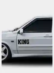 Наклейка KING