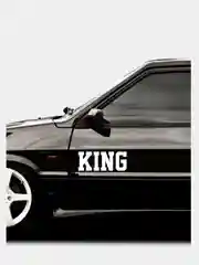Наклейка KING