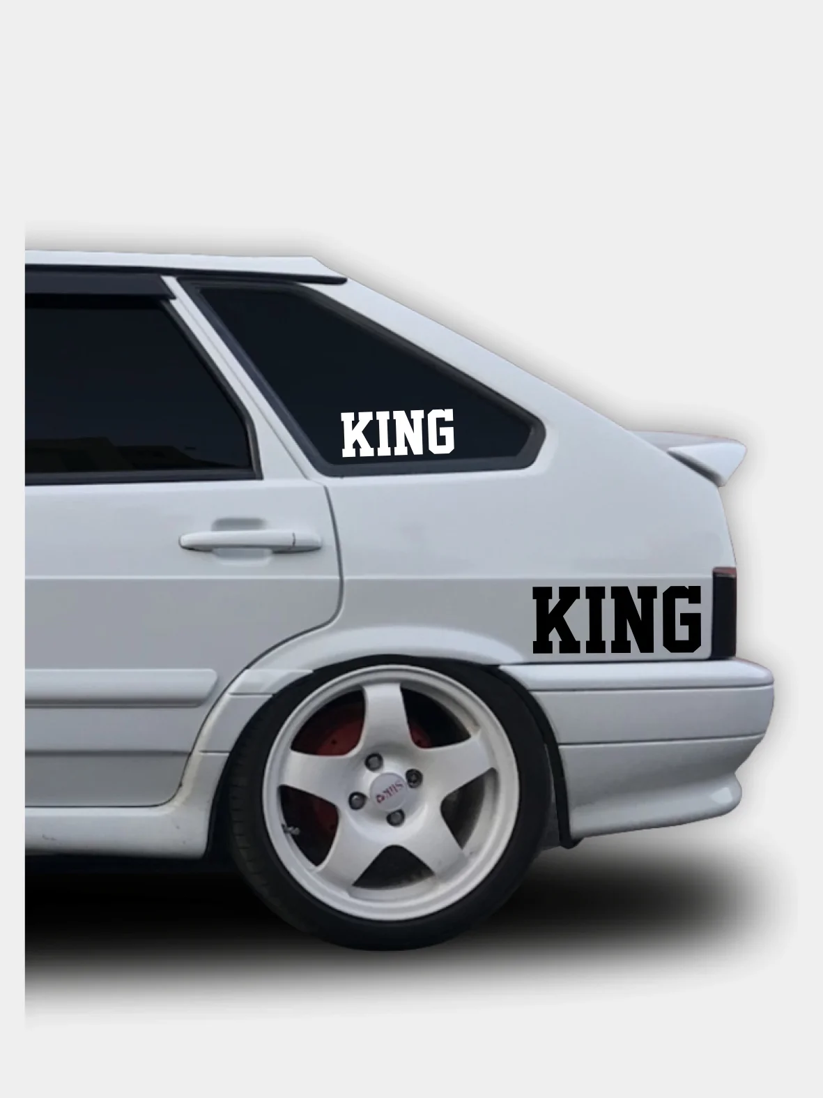 Наклейка KING