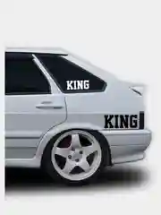 Наклейка KING