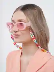 Зеленый цепочка для очков цветная / Аксессуары для очков / Цепочки на очки