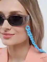 Белый цепочка для очков цветная / Аксессуары для очков / Цепочки на очки