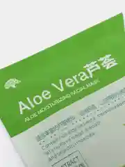 Зеленый тканевая маска для лица