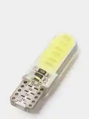 Белый автомобильная светодиодная габаритная LED лампа T10 W5W, для фар и салона автомобиля