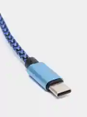 Серебряный кабель micro USB, Type-C, для зарядки и передачи данных