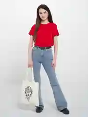 Аметистовый плотный шоппер