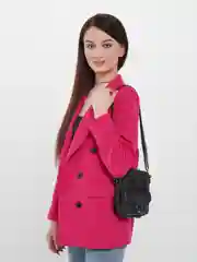 Черный женская сумка через плечо, из экокожи