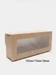 Белый есо крафт коробка подарочная