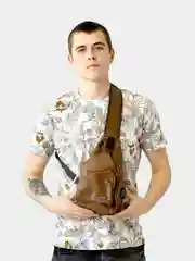 Мужская сумка через плечо, рюкзак