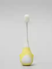 Желтый яркая детская зубная щетка